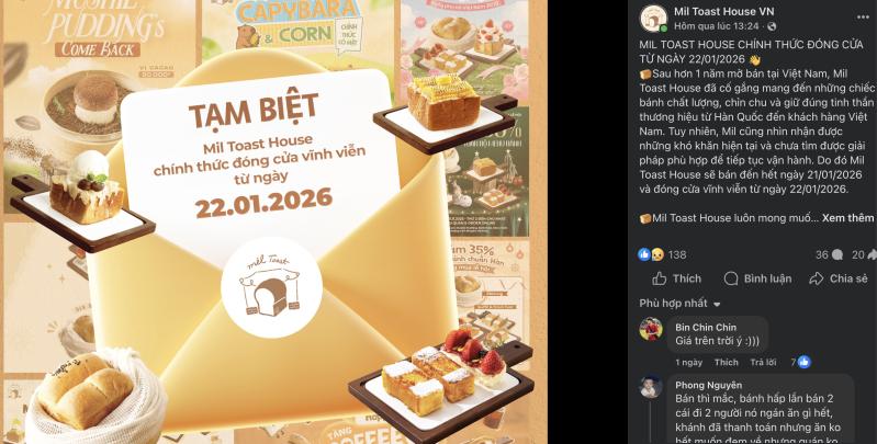 Tiệm bánh mì ở TP.HCM thông báo đóng cửa vĩnh viễn từ hôm nay 22.1, vì sao? - Ảnh 1.