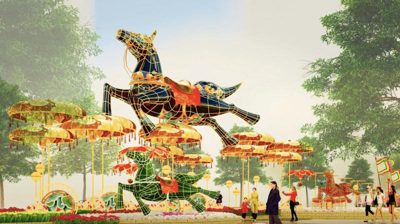 Đường hoa Nguyễn Huệ Tết Bính Ngọ 2026: Hé lộ bất ngờ cho người dân, du khách - Ảnh 2.
