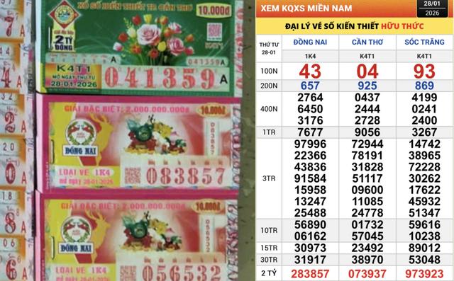 Một người ở TP.HCM mới trúng hơn 34 tỉ xổ số miền Nam ngày 28 tháng 1 - Ảnh 1.