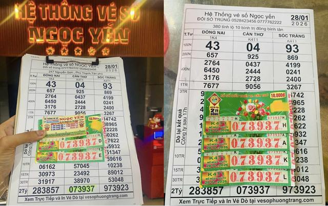 Hai người đàn ông TP.HCM trúng 12 tỉ xổ số miền Nam, không lấy tiền mặt - Ảnh 1.