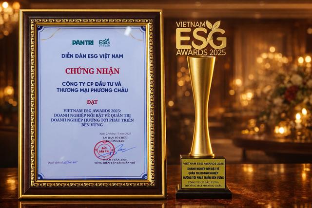 Vietnam ESG Awards vinh danh Tập đoàn Y tế Phương Châu:  Mô hình quản trị bền vững - Ảnh 2.