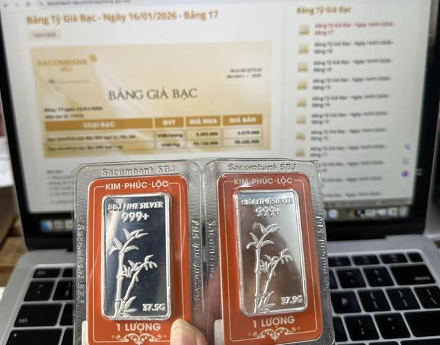 Giá bạc tiếp tục tăng kỷ lục- Ảnh 1.