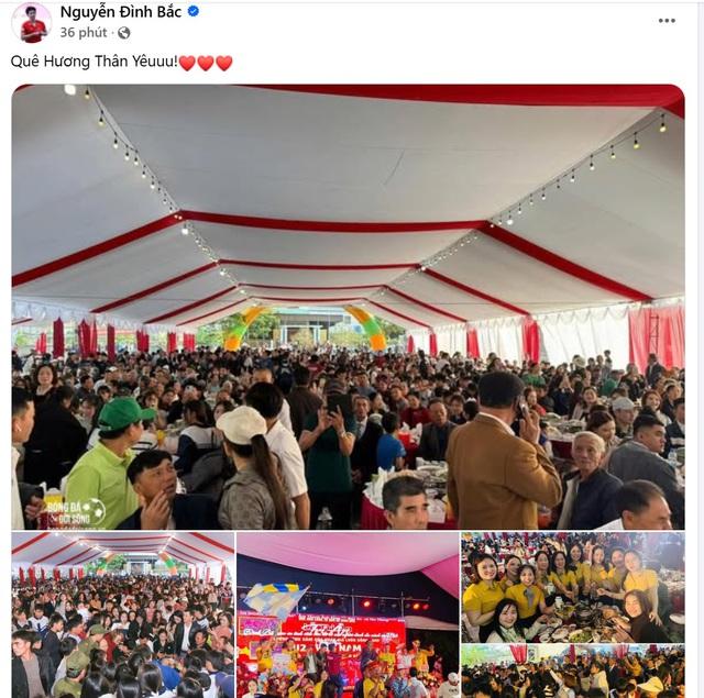 Nhà Đình Bắc mở cỗ vui như hội, 'Vua phá lưới châu Á' ký tặng mỏi tay - Ảnh 5.