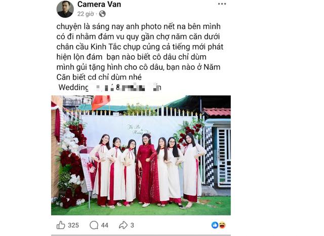 Cà Mau: Thợ ảnh chụp nhầm đám cưới , tìm cô dâu để tặng album ảnh cưới - Ảnh 1.