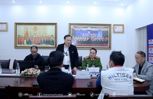 Ban Phòng, chống tiêu cực trong bóng đá VFF làm việc với các đội U.19 về hành vi thi đấu thiếu tích cực - Ảnh 1.