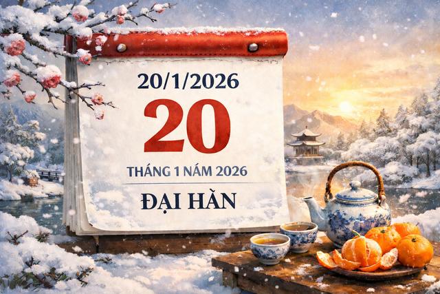 Hôm nay bắt đầu tiết Đại hàn: Không khí lạnh tăng cường, người Việt lưu ý gì? - Ảnh 1.