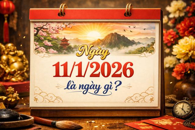 Hôm nay 11.1 là ngày gì mà dân mạng chia sẻ? Lịch âm có gì thú vị? - Ảnh 1.