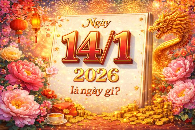 Hôm nay 14.1 là ngày gì? Theo lịch âm, khi nào tới tháng cuối cùng của năm? - Ảnh 1.