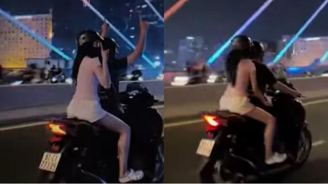 CSGT TP.HCM tịch thu xe SH của nam thanh niên buông 2 tay trên cầu Ba Son- Ảnh 2.