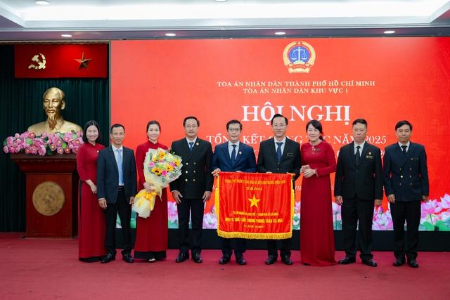 TAND khu vực 1, TP.HCM: Tiên phong áp dụng hệ thống tòa án điện tử - Ảnh 1.