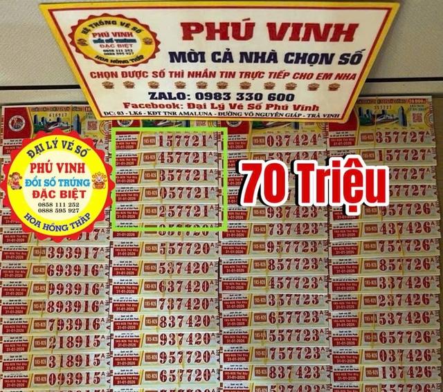 'May mắn kép' cho khách trúng xổ số miền Nam ngày 31 tháng 1 đài Hậu Giang- Ảnh 1.