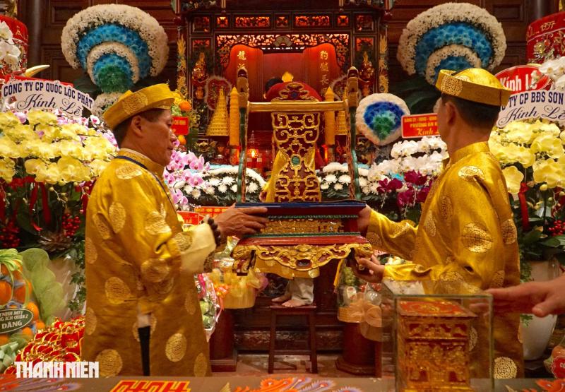 Khoảnh khắc hiếm tại đình thần An Khánh: Lễ mở ấn trăm năm ở Thủ Thiêm - Ảnh 8.