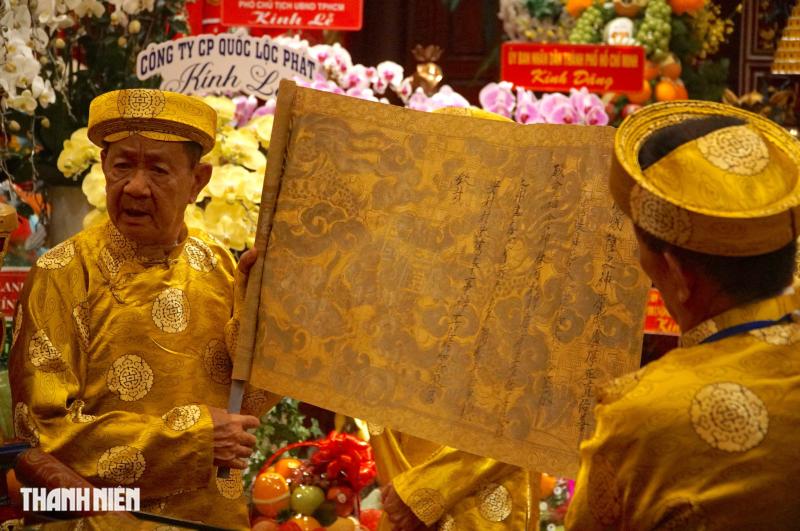 Khoảnh khắc hiếm tại đình thần An Khánh: Lễ mở ấn trăm năm ở Thủ Thiêm - Ảnh 4.
