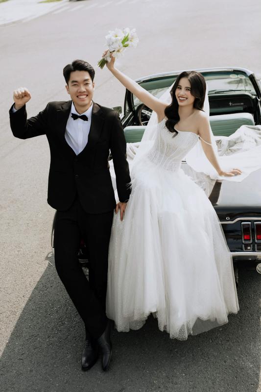 Cung thủ xinh đẹp Ánh Nguyệt về chung mái nhà với sao cầu lông Lê Đức Phát - Ảnh 1.
