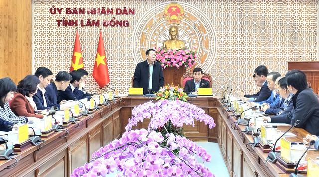 Nâng cấp quốc lộ 28B nối Phan Thiết - Đà Lạt trước Tết Nguyên đán Bính Ngọ - Ảnh 1.