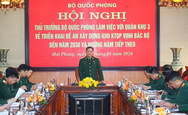 Xây dựng Khu KT-QP vịnh Bắc bộ gắn với bảo vệ Tổ quốc trong tình hình mới - Ảnh 1.