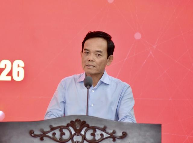 - Ảnh 1. Ông Trần Lưu Quang, Bí thư Trung ương Đảng, Bí thư Thành ủy phát biểu kết luận - Ảnh 1.