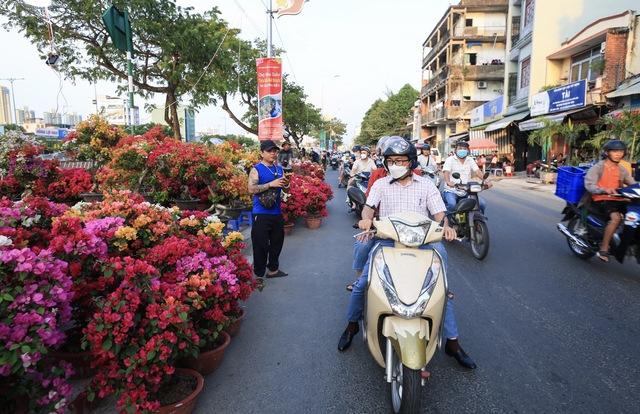 Chợ hoa tết Bình Đông 2026: Hơn 500 gian hàng, phố ông đồ có gì đặc biệt? - Ảnh 2.