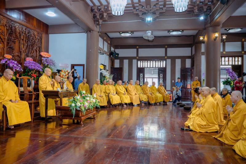 Trưởng lão hòa thượng Thích Thiện Nhơn dự lễ kỷ niệm 120 năm tu viện Khánh An - Ảnh 2.