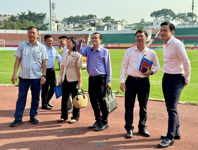 TP.HCM chi gần 320 tỉ đồng 'khoác áo mới' cho sân Thống Nhất trước Đại hội Thể thao toàn quốc- Ảnh 1.