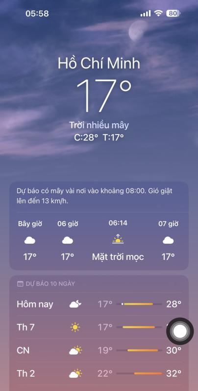 Sáng nay, nhiệt độ ở TP.HCM xuống 17 độ C- Ảnh 2.