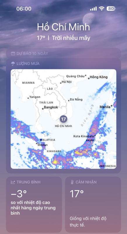 Sáng nay, nhiệt độ ở TP.HCM xuống 17 độ C- Ảnh 3.