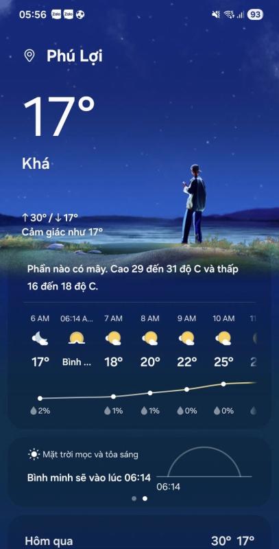 Sáng nay, nhiệt độ ở TP.HCM xuống 17 độ C- Ảnh 1.