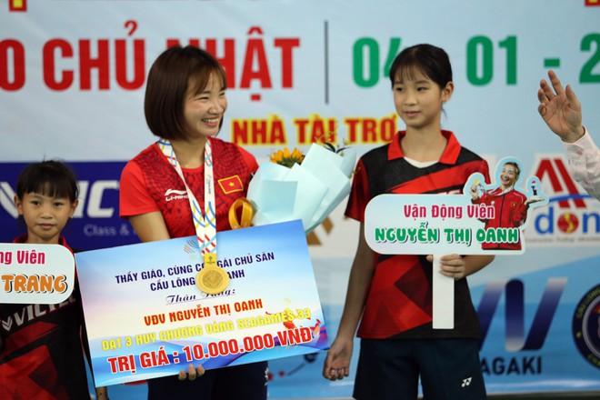 ‘Nữ hoàng điền kinh’ Nguyễn Thị Oanh xuất hiện ở sự kiện đặc biệt, đánh cầu lông cùng vợ Tiến Minh- Ảnh 31.