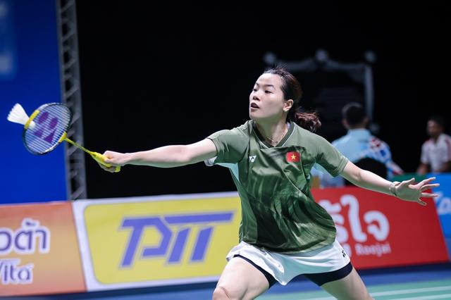 Nguyễn Thùy Linh dừng chân đáng tiếc ở tứ kết giải cầu lông Indonesia Masters 2026- Ảnh 1.
