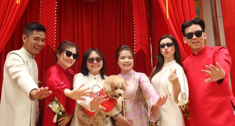 Tái hiện lại Sài Gòn xưa, nơi đây đang đông đúc khách chụp ảnh tết miễn phí- Ảnh 1.