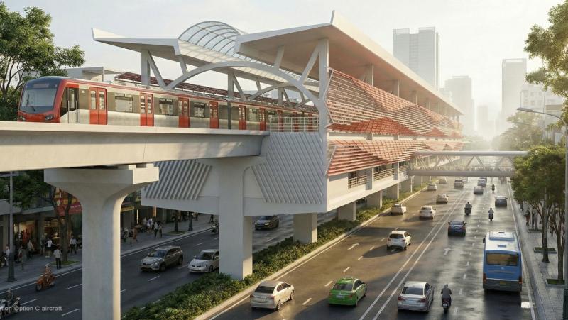 Nức lòng ngắm hình ảnh metro số 2 - tuyến định hình chuẩn đường sắt đô thị của TP.HCM- Ảnh 9.