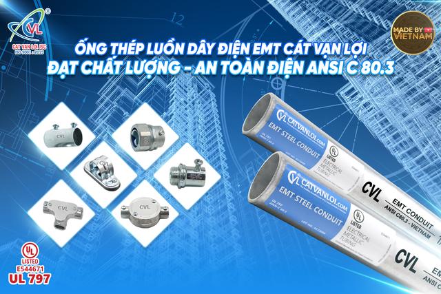 Chiến lược đưa ống thép EMT đạt chuẩn ANSI C 80.3 vào chuỗi cung ứng toàn cầu- Ảnh 1.