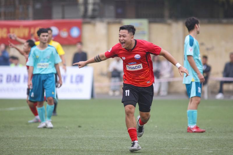 'Đế chế bóng đá' Trường ĐH Thủy lợi đã trở lại- Ảnh 1.