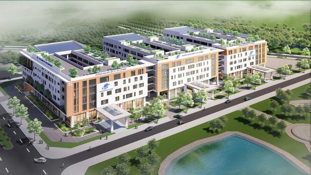 Sinh viên Trường ĐH Mở TP.HCM có giảng đường học mới tại Đồng Nai  - Ảnh 1.