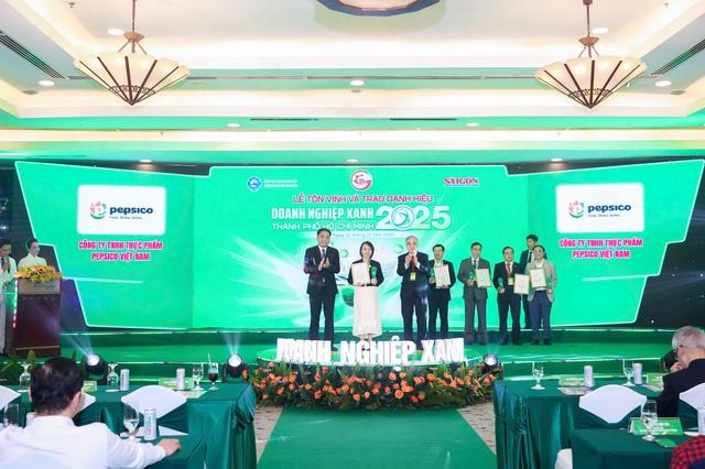 PepsiCo Foods Việt Nam được vinh danh Doanh nghiệp xanh TP.HCM 2025- Ảnh 1.