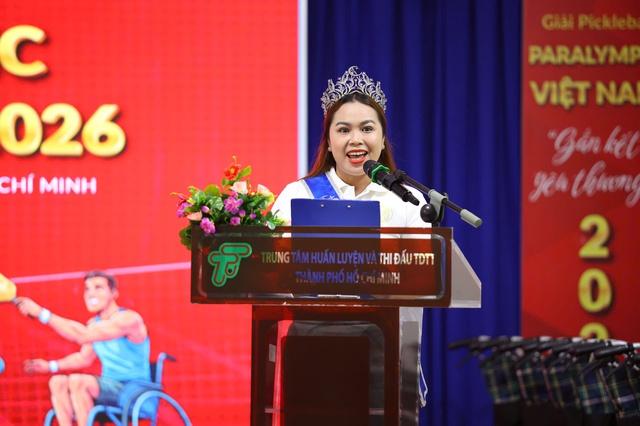 100 VĐV tham dự giải Pickleball Paralympic Việt Nam 2026 – 'Gắn kết yêu thương'- Ảnh 2.