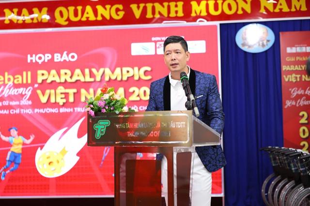 100 VĐV tham dự giải Pickleball Paralympic Việt Nam 2026 – 'Gắn kết yêu thương'- Ảnh 3.