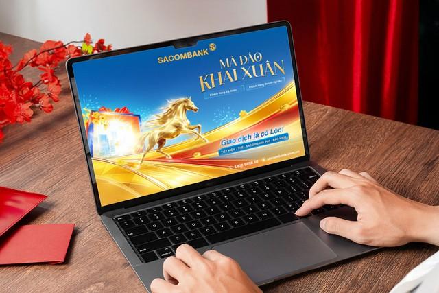 Ưu đãi lộc xuân mừng năm mới từ SACOMBANK- Ảnh 1.