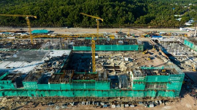 Hơn 2.600 công nhân làm việc xuyên tết tại các công trình APEC 2027 - Ảnh 2.