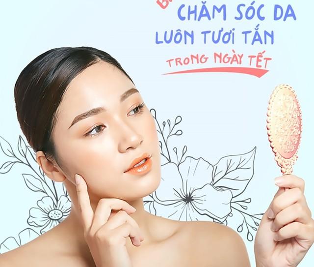Đi chơi tết liên tục mà da vẫn căng mịn, trắng hồng: Bí quyết skincare gọn nhẹ- Ảnh 1.