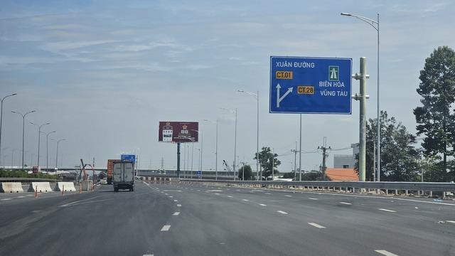 Nan giải thu phí khi thông xe tạm 35 km cao tốc Biên Hòa - Vũng Tàu- Ảnh 2.