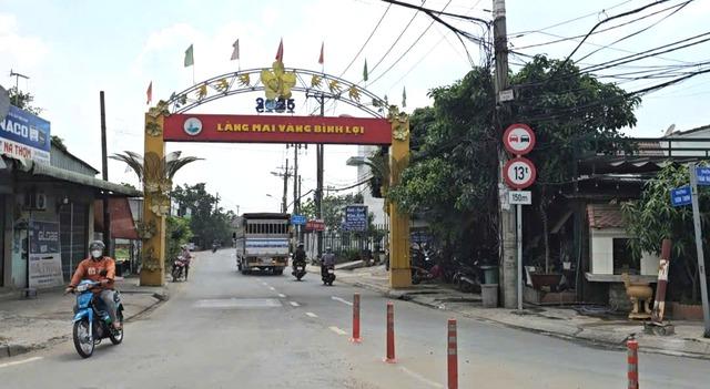 Làng mai vàng Bình Lợi lo lắng vì biển hạn chế trọng tải tại thủ phủ mai vàng TP . HCM - Ảnh 2.