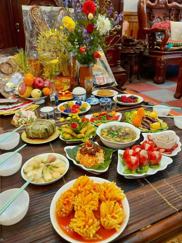 Tết Nguyên đán: Mâm cúng tất niên gồm những gì, bày biện sao cho đẹp mắt? - Ảnh 5.