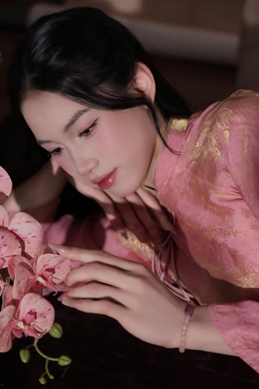 Hậu trường: 'Nàng thơ' bóng chuyền Việt Nam khoe sắc xuân- Ảnh 2.