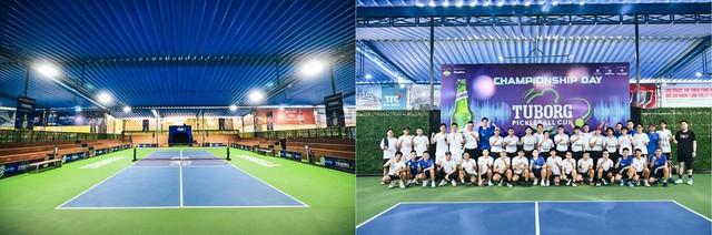 Lộ diện hai đội 'lên ngôi' trong đêm chung kết Tuborg Pickleball FINAL Championship - Ảnh 1.