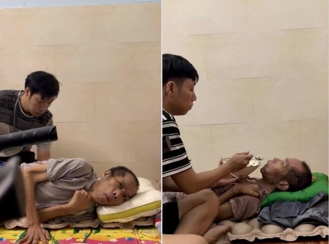 Nghỉ việc để chăm sóc cha bị tai biến: Hành trình đầy cảm động của anh Tuấn - Ảnh 1.