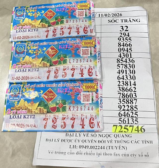 Nhiều người Cà Mau 'thần tài gõ cửa', có người trúng 6 tỉ xổ số miền Nam - Ảnh 2.