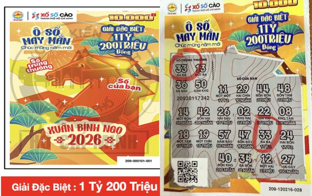 May mắn Tết Bính Ngọ: Một người trúng độc đắc 1,2 tỉ đồng xổ số cào TP.HCM - Ảnh 1.