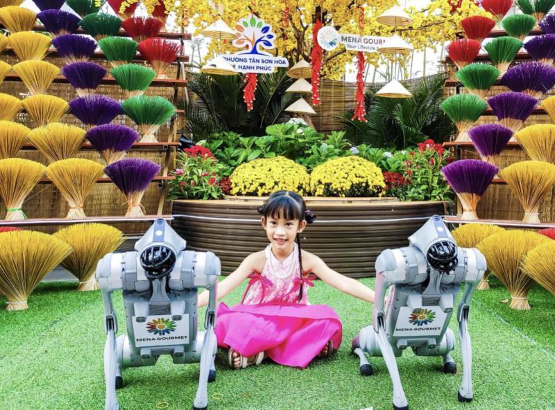 Đường hoa xuân Menas đón hơn 500.000 lượt khách du xuân - Ảnh 2.