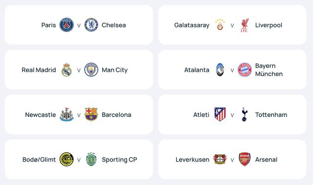 Xác định vòng 16 đội Champions League: Man City đại chiến Real Madrid- Ảnh 2.